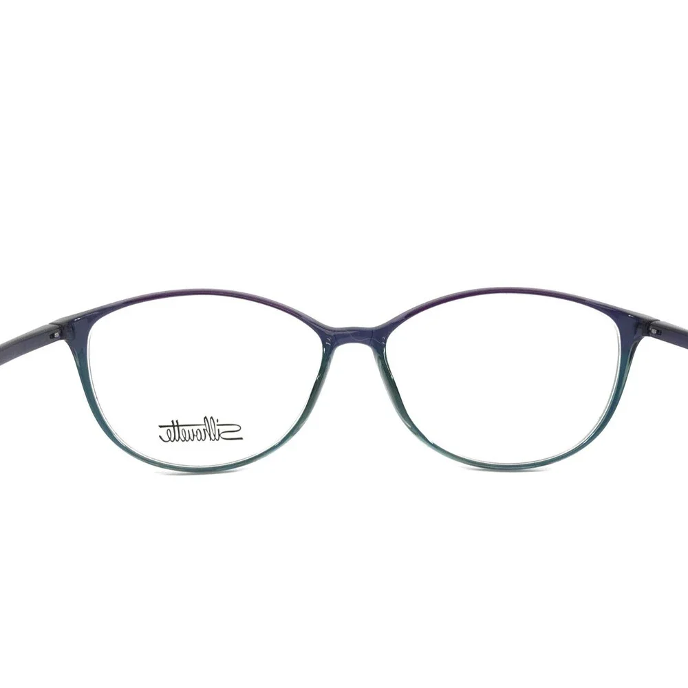 Silhouette Eyeglasses Frames SPX 1604 75 4010 Illusion Tricolore Grape 54-14-135